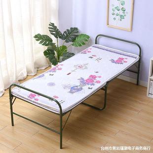 加厚加固折床丝钢床弹簧床铁394条床单人床叠休床陪护床简午易床