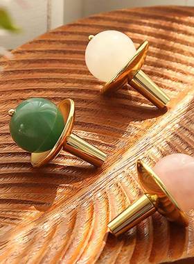 奢法SN98734E式复古中拉古抽屉柜门铜手现代简约轻橱柜衣柜门抽把屉手