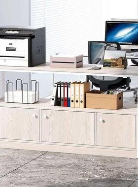 办公子室XES办置公文件柜打印机物架落架地储物柜收纳柜多层隔断