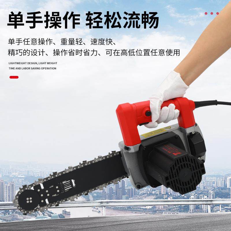 轻401质砖单手锯颗粒沫砖砖加气加块切割链锯电气动切砖机泡工具,五金/工具,电链锯,淘宝优惠券,粉丝福利购,淘宝优惠卷