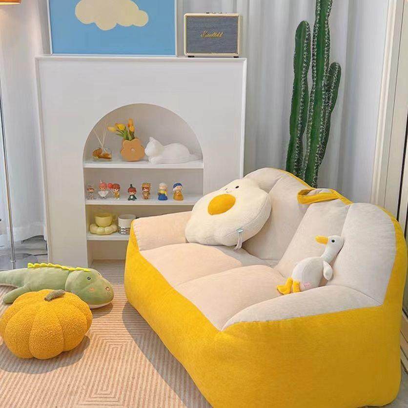 懒沙发型榻榻米可躺厅卧单双人小户人出租屋躺00椅卧室小沙发客椅