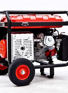 上2kw汽油海3568小型汽油发电机移动式电启动单相2K20V三相38W0V