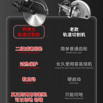 切墙凝改门切割机水石泥混土材单片墙壁切通用款墙槽机手持式线开