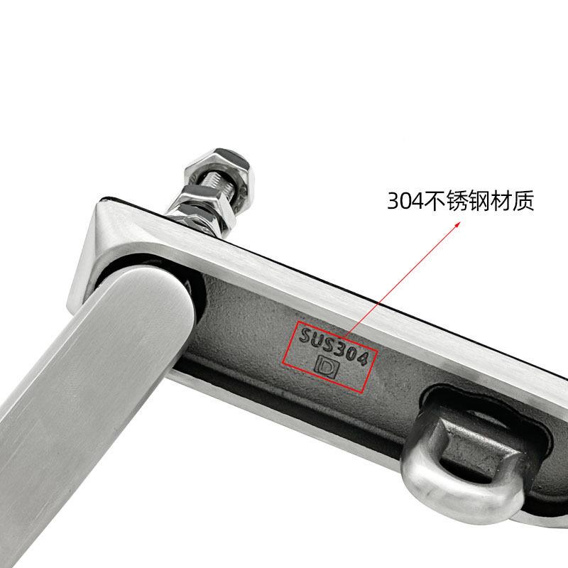 34不锈面钢设MS0860-1S防盗平锁电气开关柜门锁MS860-1S可调节旋