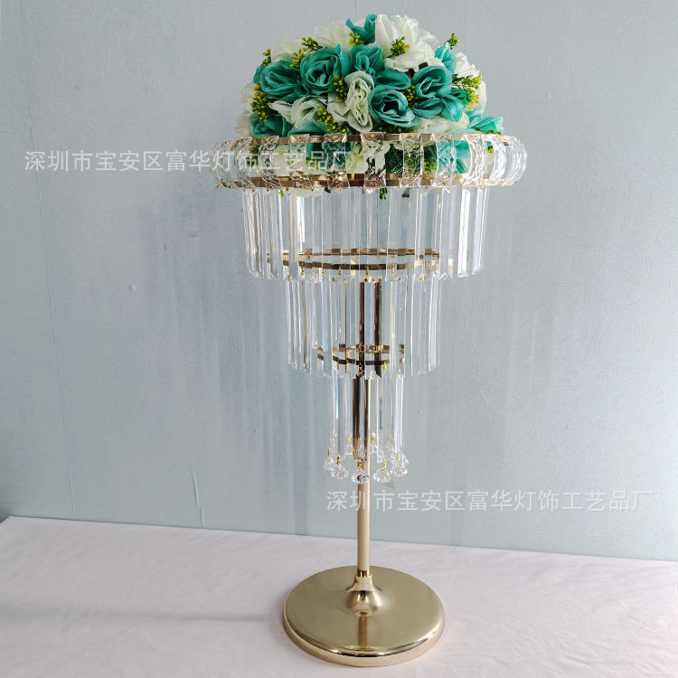 新款派对装饰活动签到处仿真花器婚礼家居装饰摆件花器创意桌餐桌