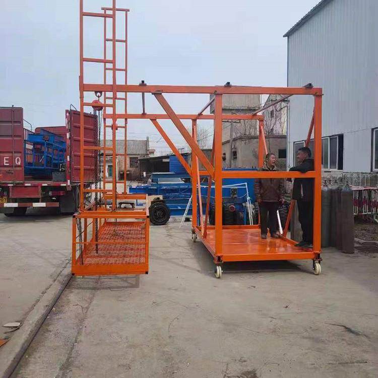简型防撞墙护栏外侧移施工台OAI车 吊易可升降 手推式篮动吊篮,机械设备,其他机械设备,淘宝优惠券,粉丝福利购,淘宝优惠卷