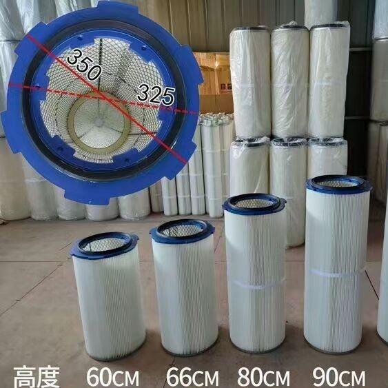 防静电六耳滤抛筒3GNP2尘5*660丸机用喷塑除涂装除尘滤筒除尘滤筒