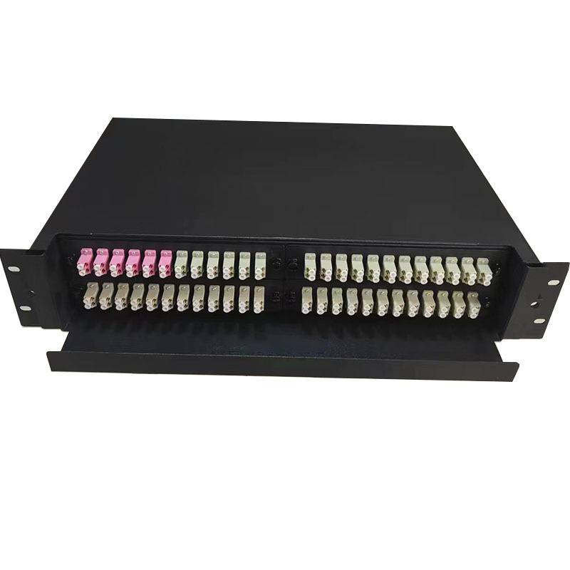 数据机房SC型LC型12芯24芯48芯96芯144芯288芯抽拉式机架光终端盒