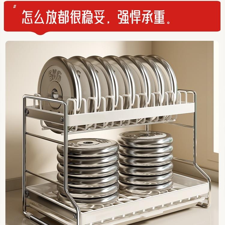 房碗架沥水架厨210-018-置物架家用碗碗柜台面多能放盘碗筷子碗功