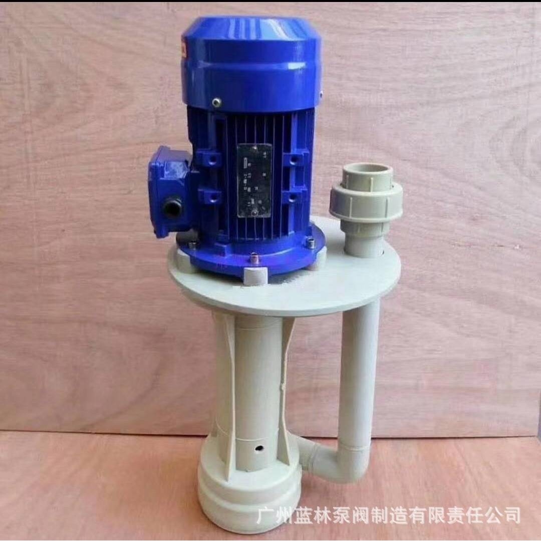 FSY40-10-0.75耐酸碱电镀防腐蚀化工泵脱硫塔离心泵 0.75kw槽内泵