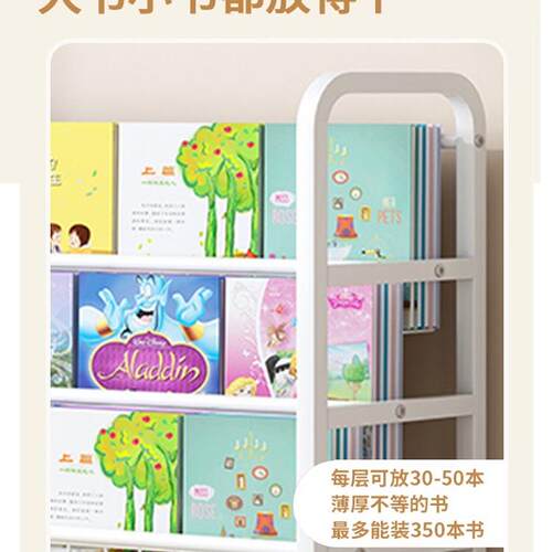 儿童书LYZPU型架用阅读区绘本架多层玩具收家架置架落地宝物宝纳