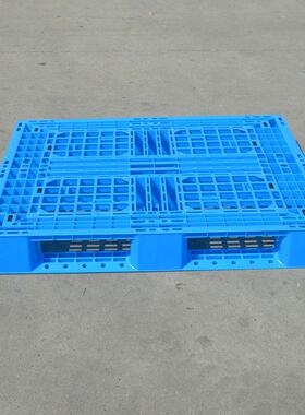 ESS田塑托料盘网格110字轻型塑2胶栈板蓝色叉车垫仓卡板