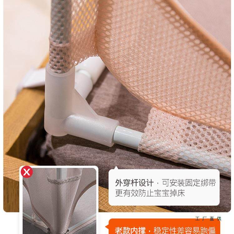 新款摔蚊帐2025蒙包家用卧古室免安婴装防F5M5S87M儿童儿防止掉床