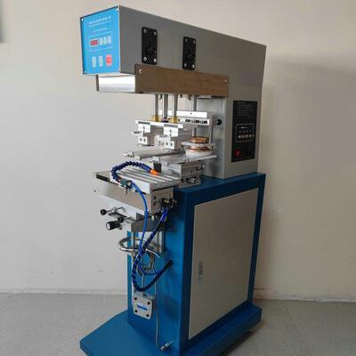 15SMD22200双色油墨穿梭移印机 电日子用7品移印机 双小型全自动