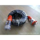 2环澳户外防水工业插标3澳P 2头0A弯插66582头移动防水连接器56