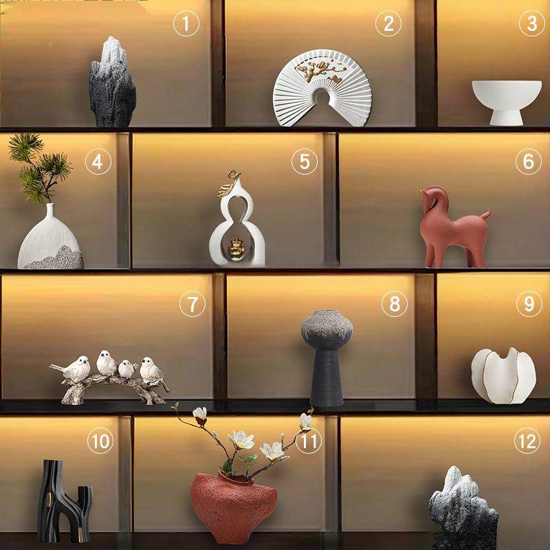 新软中式e257GYsj家居摆设样板间装饰品柜书房客厅酒玄房关博古架,家居饰品,装饰摆件,淘宝优惠券,粉丝福利购,淘宝优惠卷