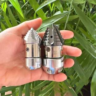 管道清洗疏通清洗机高压地钻水老鼠喷头下水道管道疏通旋转水雷