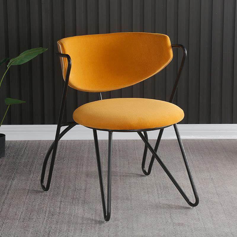 铁艺休闲椅工业风复古餐椅加宽软包靠背椅家用扶手餐厅餐桌椅跨境,影音电器,DIY配件,淘宝优惠券,粉丝福利购,淘宝优惠卷