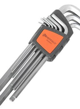 9件套公制加长内六角扳手S050008加长内六角扳手9件套