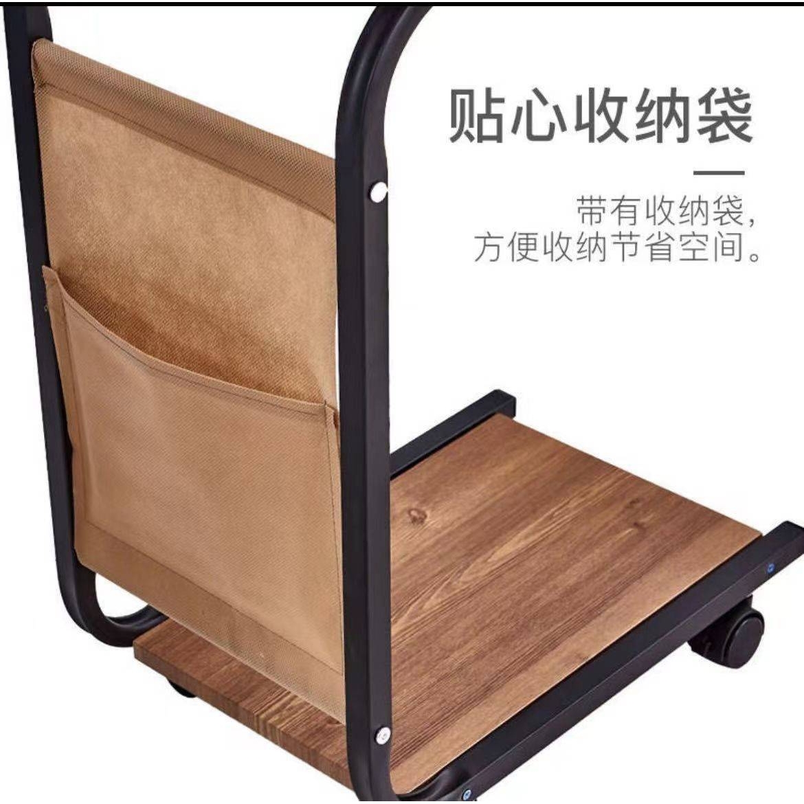 可移动沙发边几柜边桌家用阳台茶桌置物架床头床边迷你小茶几桌子