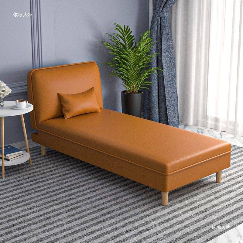 单人贵妃躺椅沙发床贵妃榻懒人沙发可折叠小户型客厅两用沙发椅