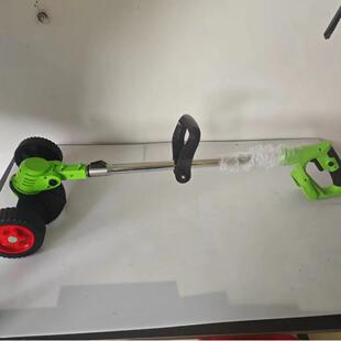 电动携便式园林滚轮式除草机锂电充电式割草机大功率锄草神