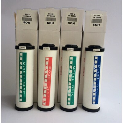 QPS级海洛斯精密滤芯 精密过滤器滤芯 015空气滤芯 除水除油滤芯