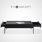 茶桌 带储物小户型客厅家具现代简约品质收纳时尚 意式 极简茶几高款