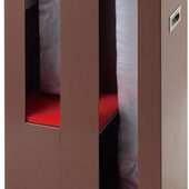 雨伞袋机 顺南牌J 28B双头自动式 酒店门口套伞机伞套机高档咖啡色