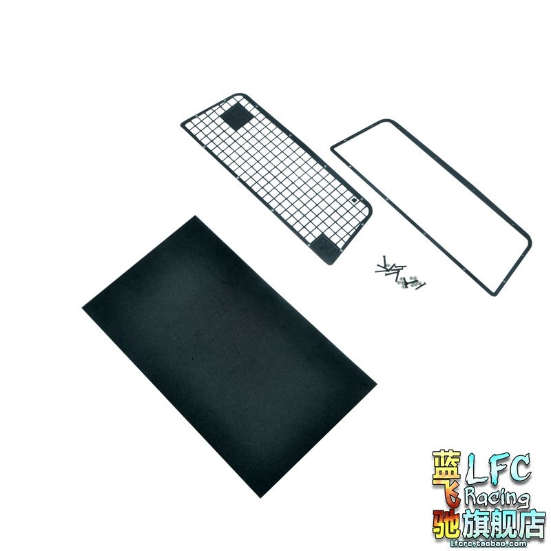 Traxxas Ford trx4福特装饰仿真立体J金属后车窗防护网DJC-0292