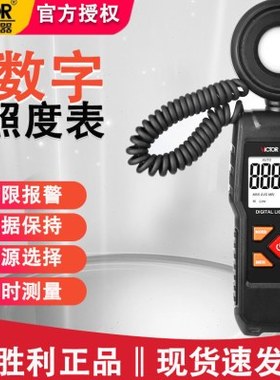 胜利VC1010C+亮度表光度计测光仪亮度仪数字照度计