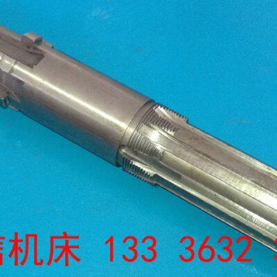 滕州XW5036A立式升降台铣床双花键轴配件 鲁南机床厂XL5036花键轴