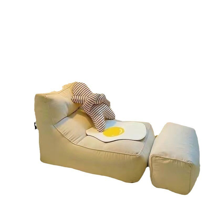 懒人沙发榻榻米可躺单人可爱w爆款女网红小型阳台休闲Y卧室房间沙