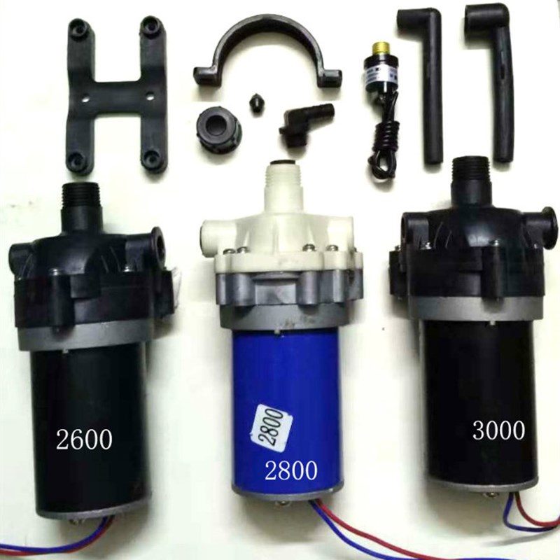 12V 24V 48V高压喷雾泵 洗车打药用隔膜泵 电动压力开关
