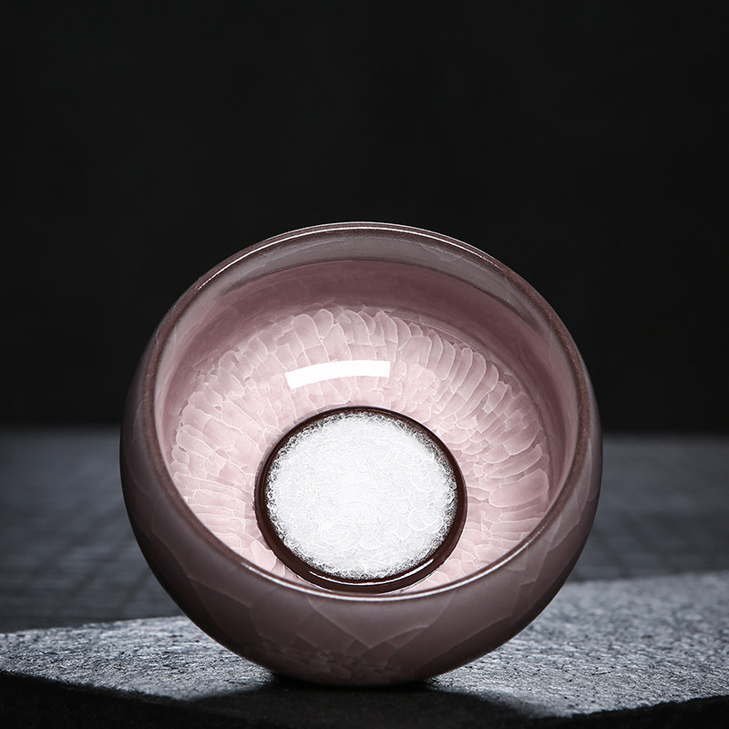 纯手工主人杯茶杯个人单杯青瓷哥窑冰裂纹功夫茶具茶盏茶碗品茶杯