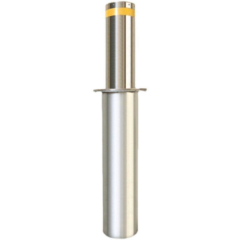 不锈钢挡车器学校防撞柱路障桩全自动液压升降柱遥控电Y动伸缩地