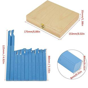 11只装8*8m迷你机夹焊接车刀杆套装m10*10FLR12*12mm10支11支装