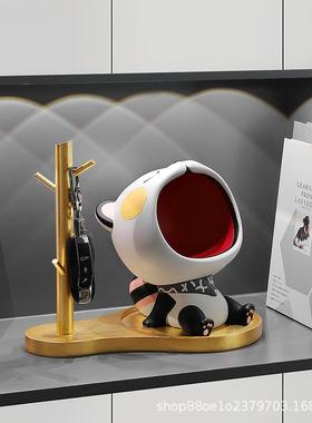 创玄关钥匙XQD收纳礼摆客厅桌面家居树意脂装饰品乔迁新件居开业