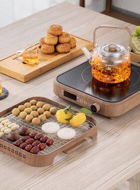 围炉中煮茶茶器冬器天烤火电陶炉套装一体式式烤CA2221M火炉具露