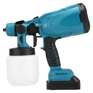 锂电喷枪可卸高压拆电动喷漆枪胶漆喷涂工具油乳漆喷喷漆裸机充电