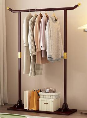 挂衣室架卧落地衣帽架用床边晚上放衣KAD神器非实木简约衣物服家