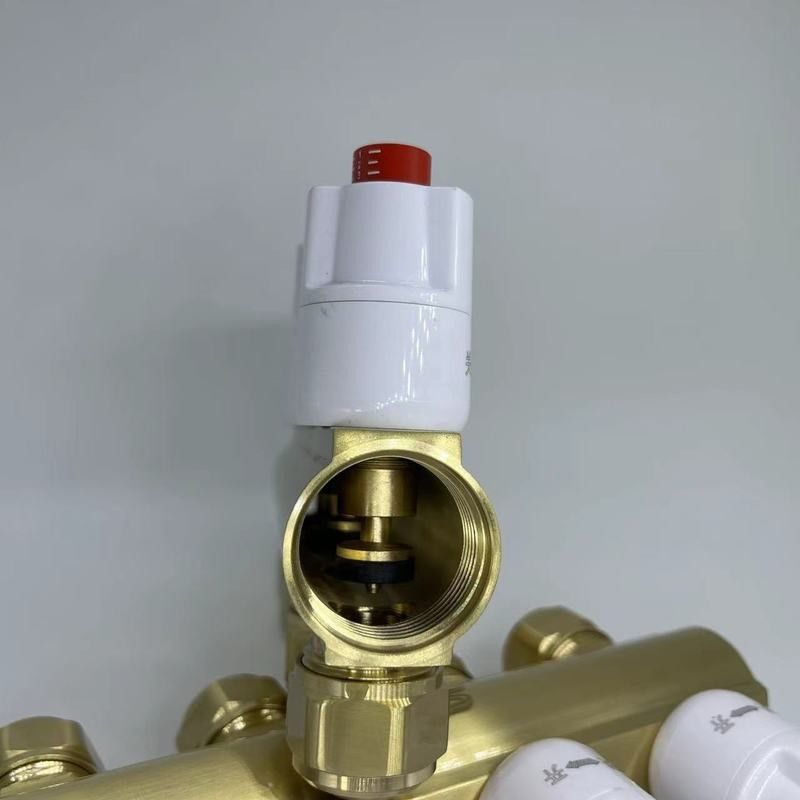集分水器地暖大流量全铜手动调节过滤阀门开关家用球阀供暖热水