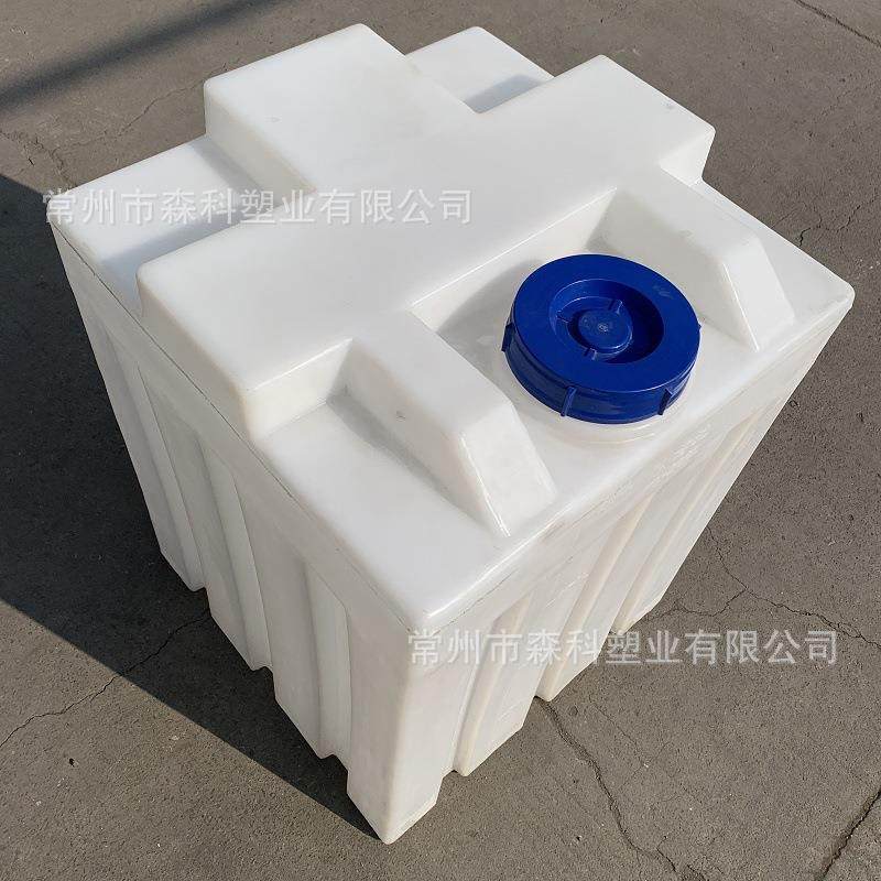 加厚200l方形pe加药桶牛筋pe方桶方形药剂搅拌桶计量pe加药箱