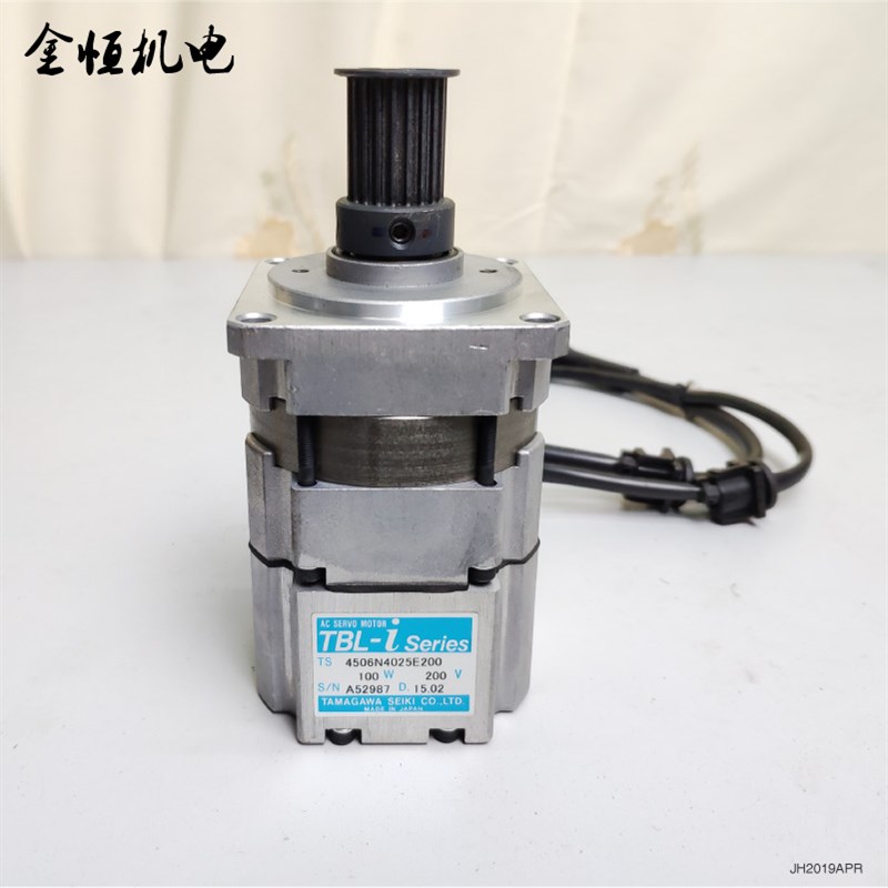 原装日本TAMAGAWA多摩川TBL-i伺服电机4506N4025E200 100W 200V