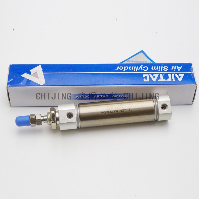 原装亚德客迷你笔形气缸PB12/16X10X15X20X25X30X35X40X45X50X60S