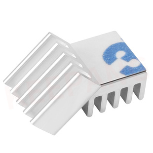 高质量3D打印机散热片铝片 A4988芯片电子散热片步进驱动电机专用