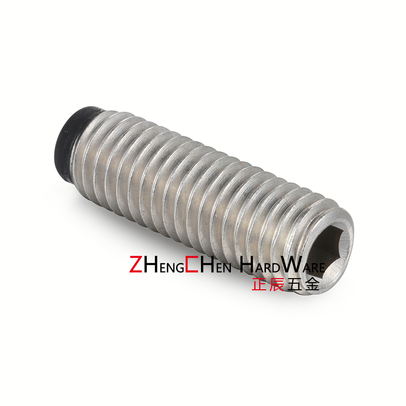 SBCTS12-20/25不锈钢内六角胶C头止动螺栓防滑撞头缓冲紧定 TDA21