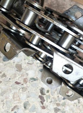 福田雷沃水稻机配件输送槽炼条带O型圈14根爬齿RG40RG50专用