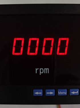 SX6L 1500RPM/DC10V 20mA 转速表  数显电流表转速表80X80MM
