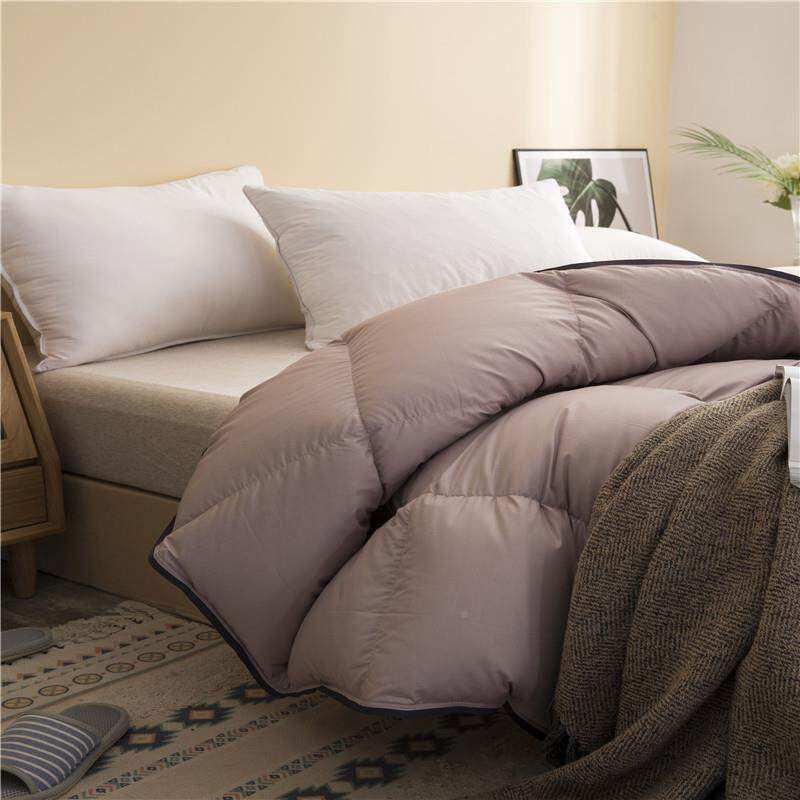 80全棉柔赛丝织带羽绒绒品被壳自充半20220915成防绒钻毛被芯内胆